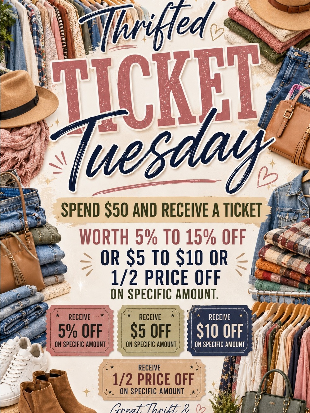 Thrifted Ticket Tuesdays!